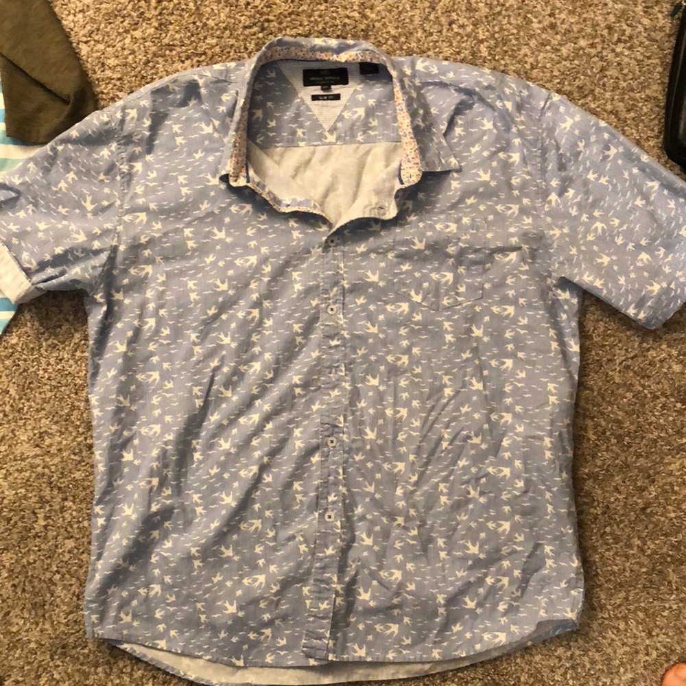 Michael Brandon button up shirt